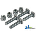 A & I Products Battery Bolts & Nuts, Square Head, 5/16 4.5" x5" x1" A-26A1-B